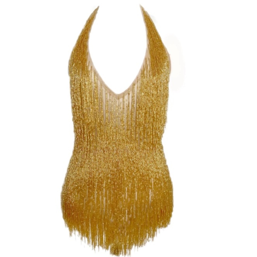 Celine Fringe Romper by l’jai amor